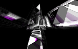 Symmetry of Gravel Waves. Digital still and art print by Pandelis Diamantides.